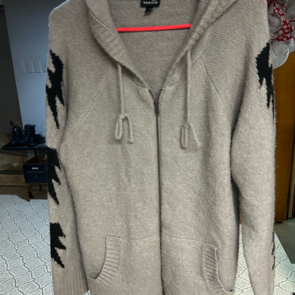 Torrid Gray Knit Sweater